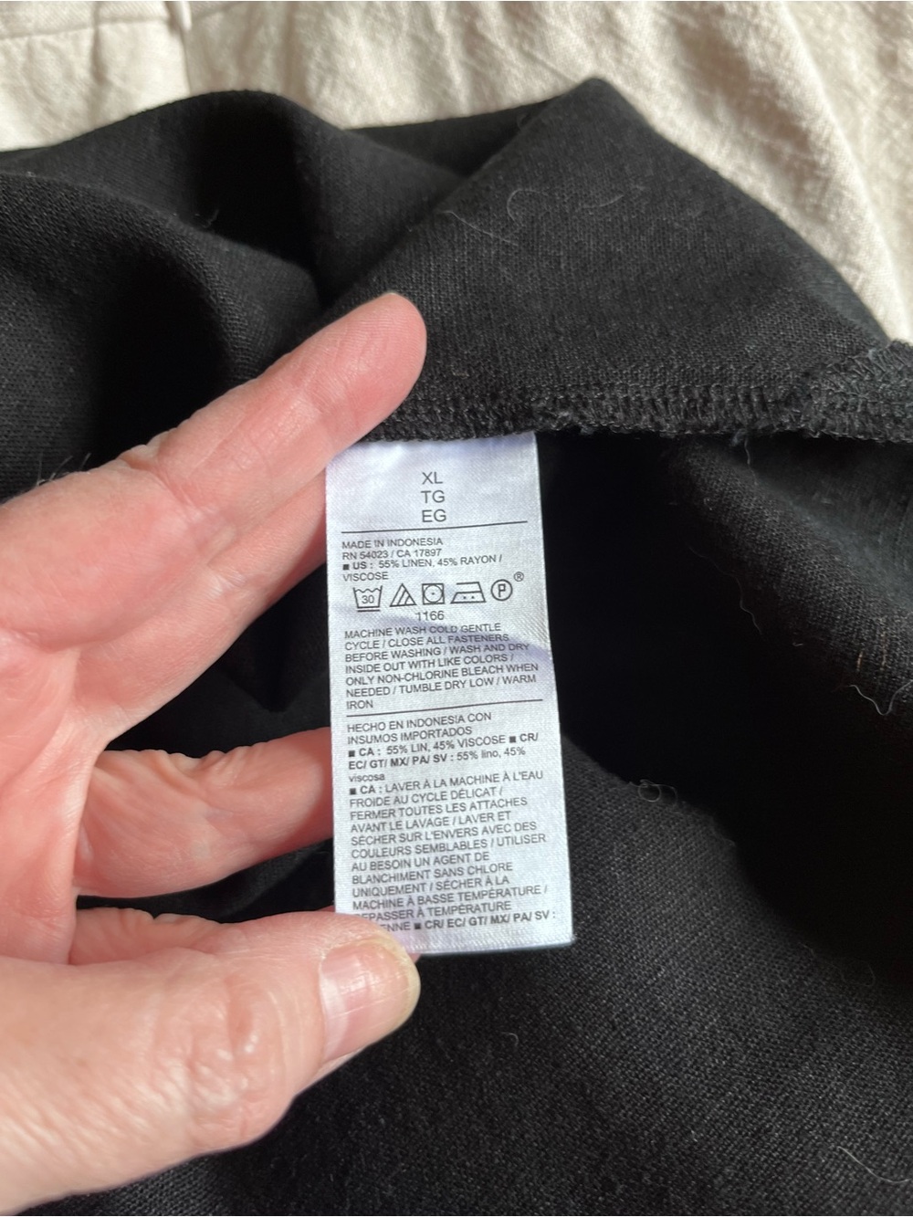 Linen Blend Midi Skirts Bundle of 2; size XL - Picture 8 of 9